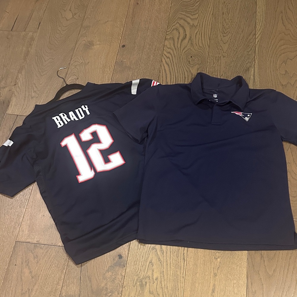 NFL Navy Kids Jersey and Polo Set